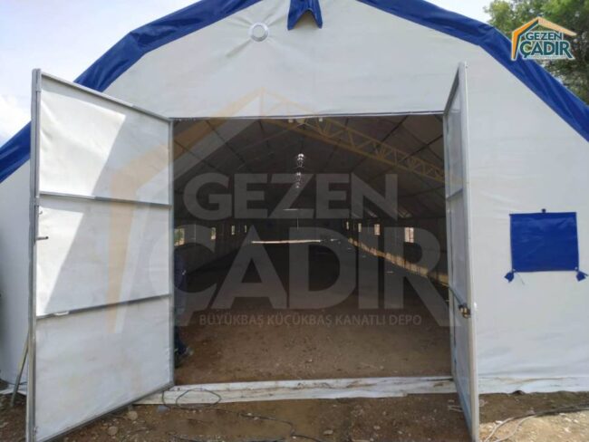 8×32 Makaslı Hayvan Barınak Çadırı (7)