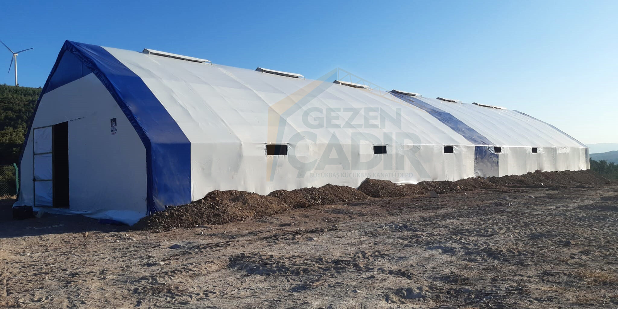 12m eninde çadır