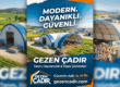 gezen çadır