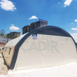Şantiye Çadırı 7m Tek Borulu (7x14 – 7x20)