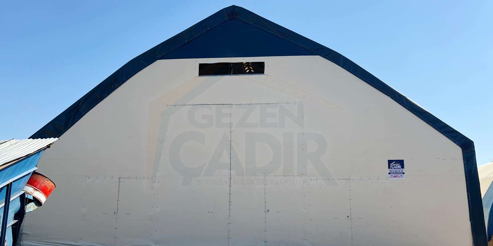 Ankara’da kurduğumuz 13×40 m hayvan çadırı Ankara’da kurduğumuz 13x40 m hayvan çadırı