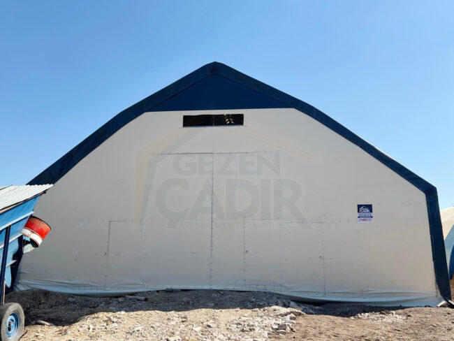 Ankara’da kurduğumuz 13×40 m hayvan çadırı Ankara’da kurduğumuz 13x40 m hayvan çadırı