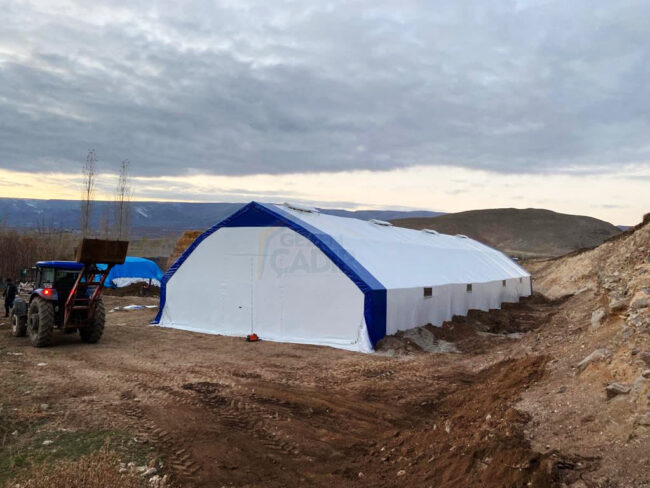 Erzurum Aşkale, 10×30 m – hayvan çadırı Erzurum Aşkale, 10x30 m – hayvan çadırı