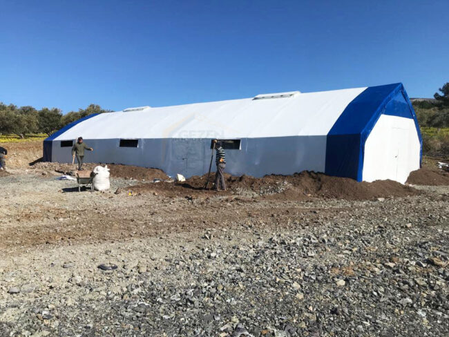 Hatay, 7×24 m – hayvan çadırı Hatay, 7x24 m – hayvan çadırı