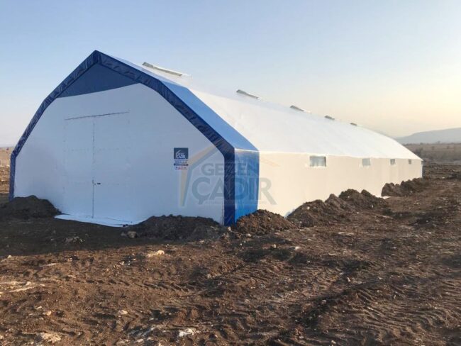 Isparta Yalvaç, 10×30 m – hayvan çadırı Isparta Yalvaç, 10x30 m – hayvan çadırı